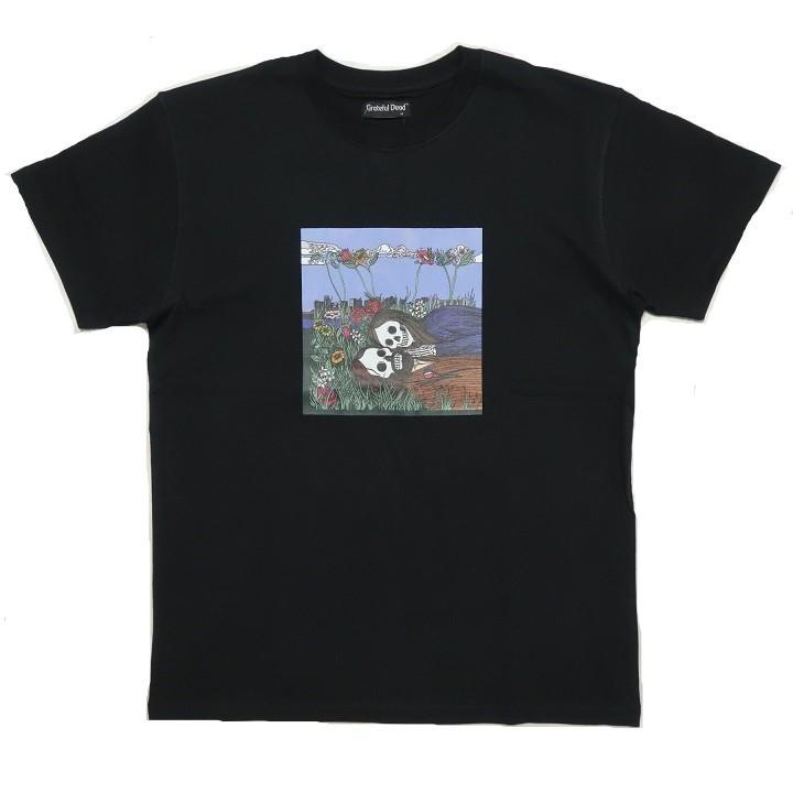 スカル tシャツ メンズ グレイトフルデッド/グレイトフル・デッド ドクロ 恋人/花畑 GRATEFUL DEAD メンズ/レディース 半袖｜shinkirohjacket｜09