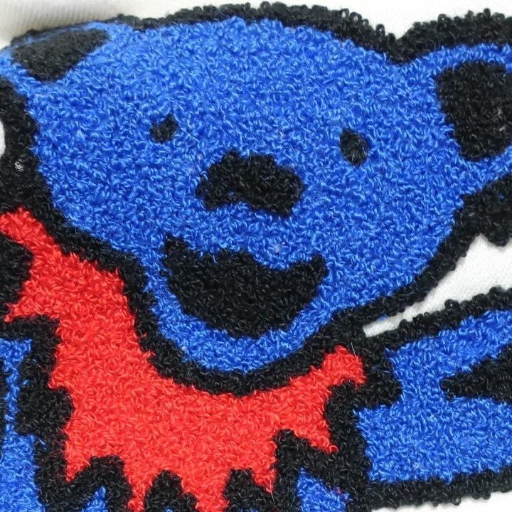 グレイトフルデッド/グレイトフル・デッド パーカー プルオーバー ベア 熊/クマ/くま 服 サガラ刺繍 GRATEFUL DEAD メンズ/レディース M-L-XL｜shinkirohjacket｜24