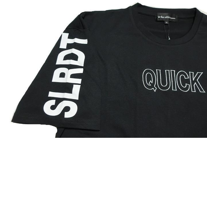 メンズセレクト Tシャツ メンズ ボーダー/縫い付け/刺繍ロゴ ワイド