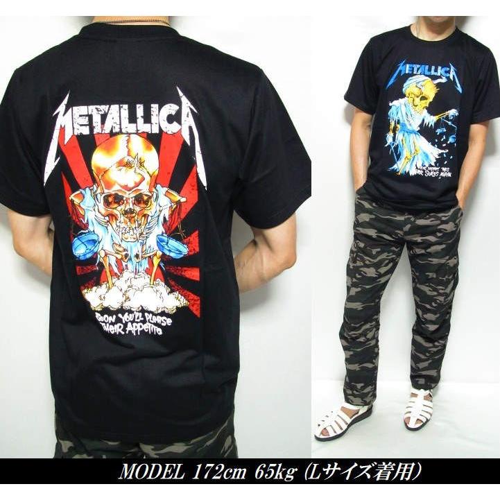 スカル tシャツ メンズ ドクロ 半袖 METALLICA メタリカ｜shinkirohjacket｜05