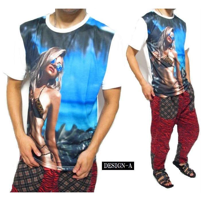 Tシャツ メンズ セクシー レディー 水着 昇華転写 メンズファッション トップス 半袖 Han54 0 シンキロウ ジャケット 通販 Yahoo ショッピング