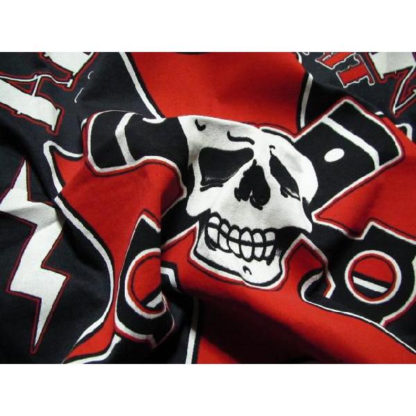 SKULL スカル ドクロ Tシャツ 半袖 バイカーテイスト スペード