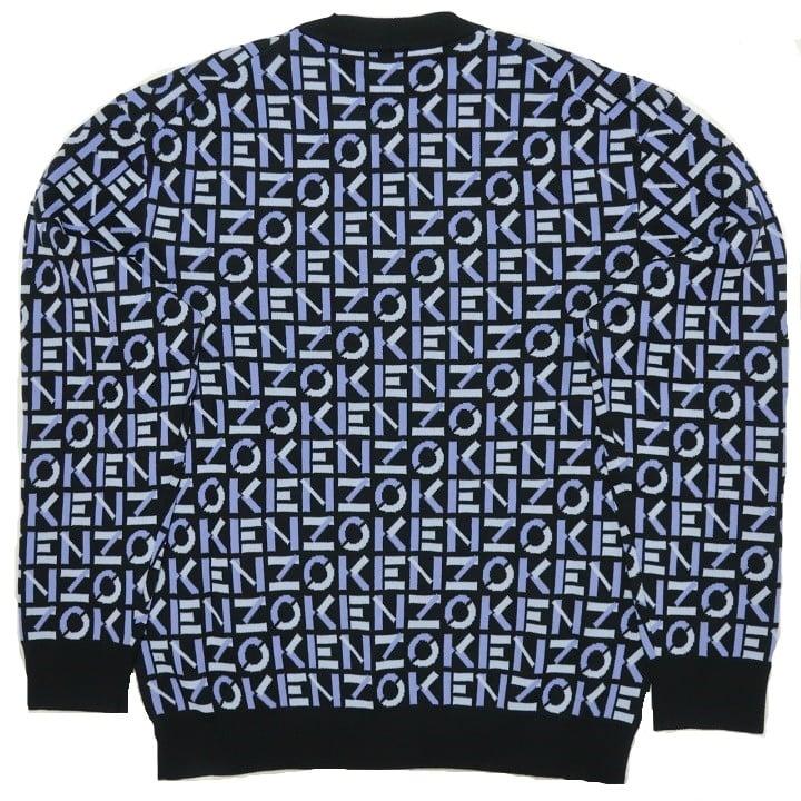 KENZO ケンゾー モノグラム ニット セーター メンズ ロゴ KENZO ケンゾー モノグラム ニット セーター メンズ ロゴ