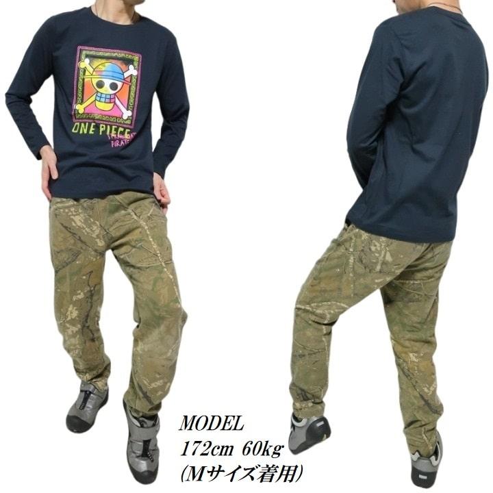 メンズセレクト ワンピース Tシャツ ロンT 長袖 スカル/ドクロ