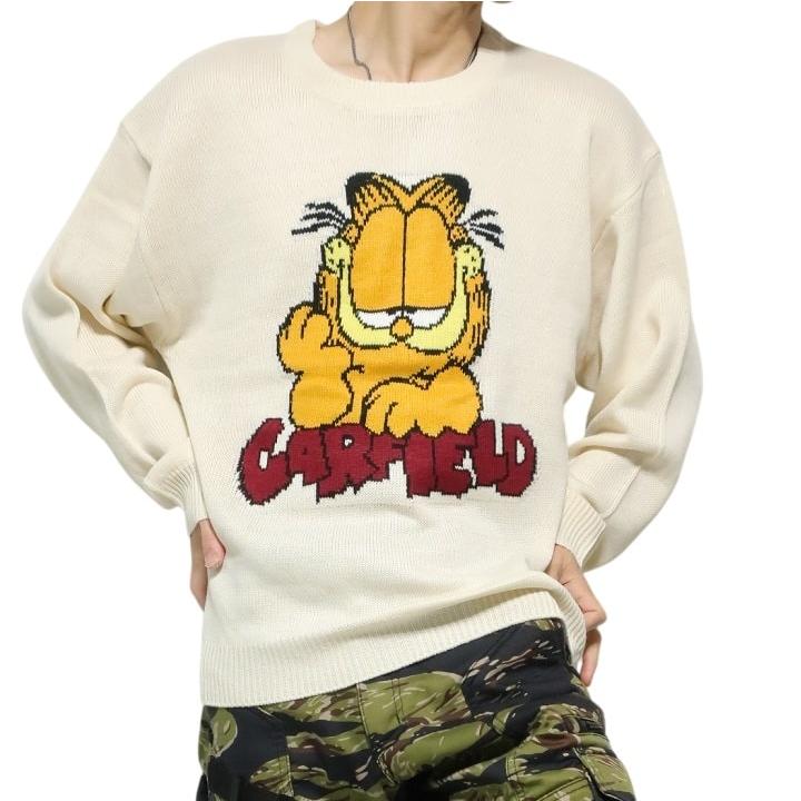 古着 Adnantage GARFIELD ガーフィールド アクリルニットセーター USA製 レディースXL /eaa303674 楽天市場】古着 Adnantage GARFIELD ガーフィールド アクリルニット