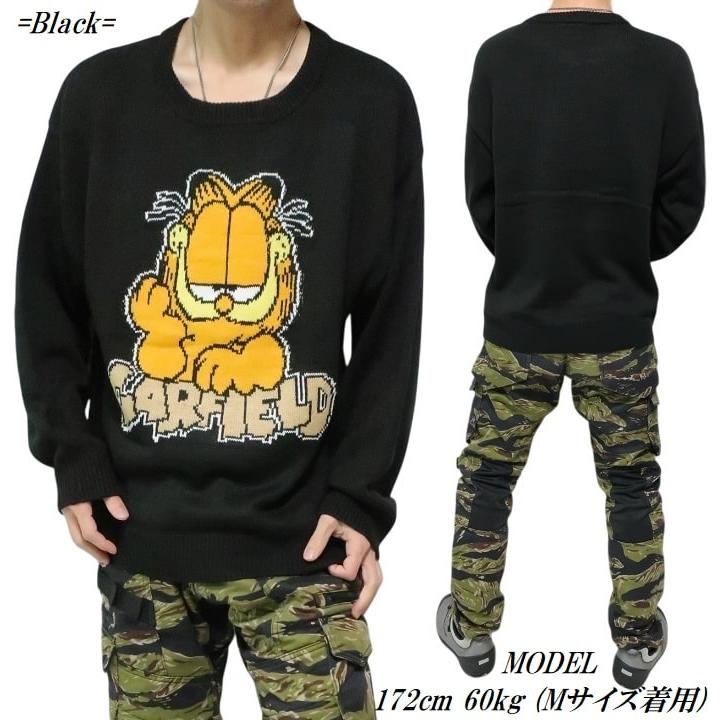 メンズセレクト ガーフィールド/GARFIELD キャラクター セーター
