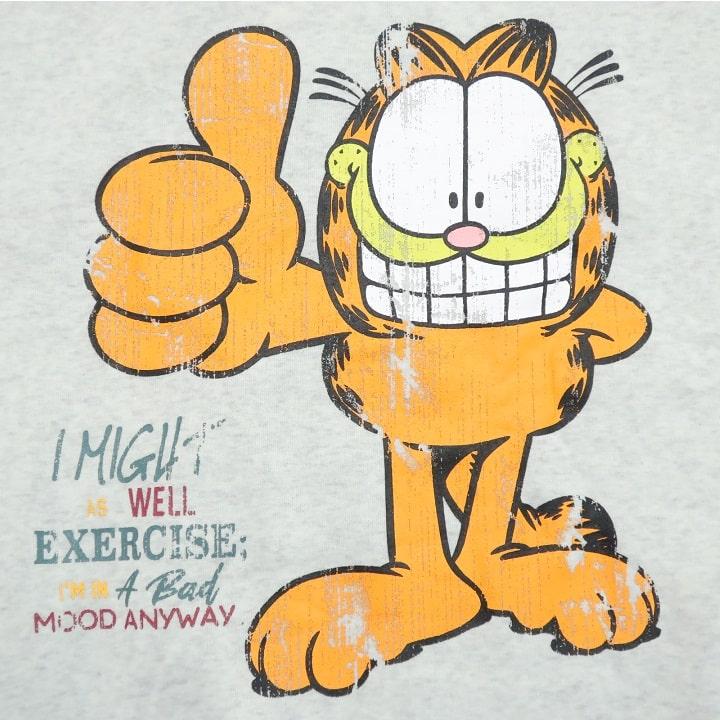 メンズセレクト ガーフィールド/GARFIELD キャラクター トレーナー/裏
