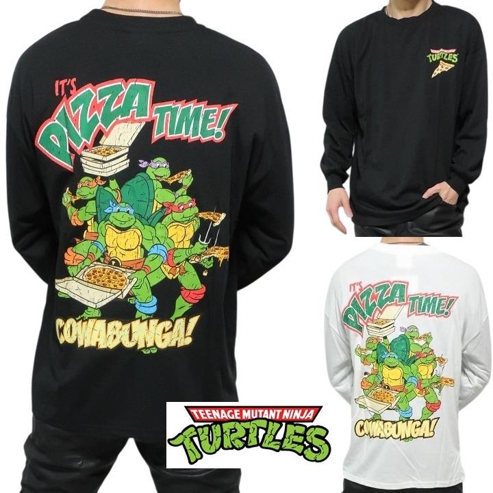メンズセレクト タートルズ/TURTLES Tシャツ ロンT ピザ 長袖 服