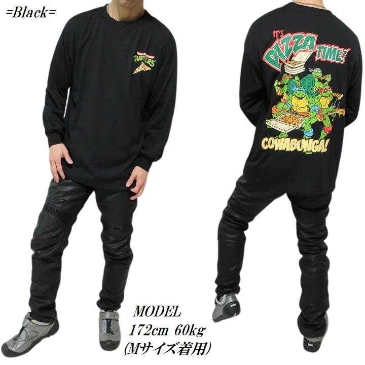 メンズセレクト タートルズ/TURTLES Tシャツ ロンT ピザ 長袖 服