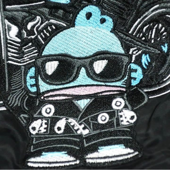 sanrio（サンリオ） MA-1 ジャケット 中綿 HANGYODON ハンギョドン