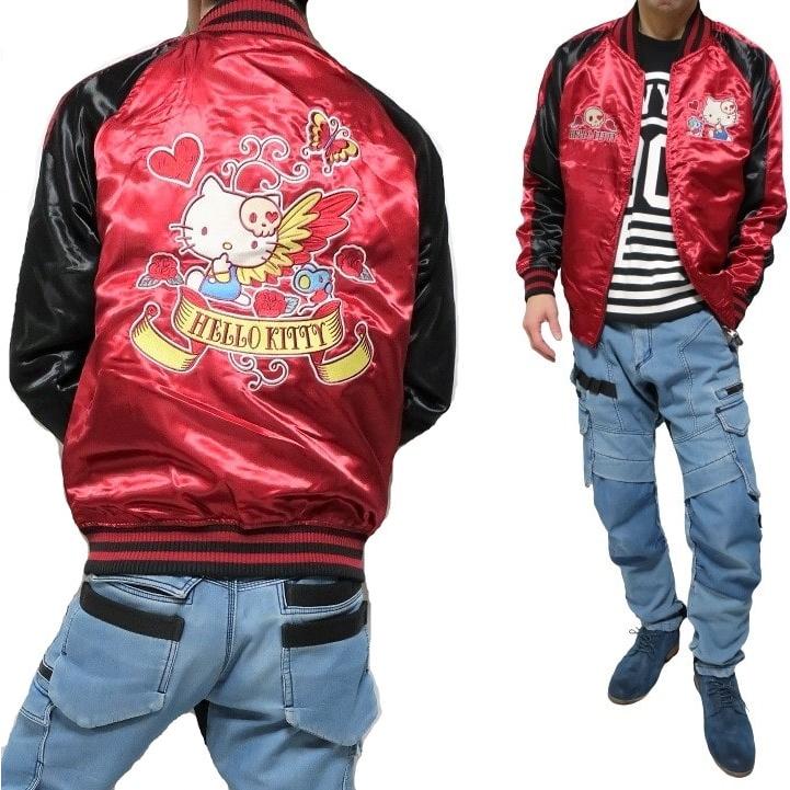 ハローキティ スカジャン リバーシブル ハローキティ/サンリオ ハローキティ スカジャン リバーシブル ハローキティ/サンリオ
