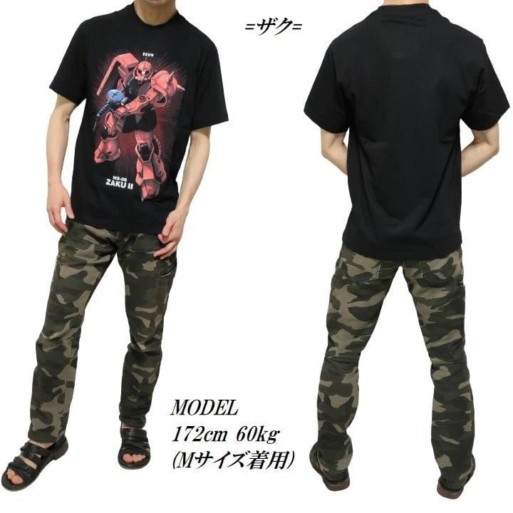 シャア専用 ザク ズゴック ガンダム Tシャツ 半袖 GUNDAM 機動戦士ガンダム ジオン軍 グッズ メンズ/レディース ライセンス｜shinkirohjacket｜06