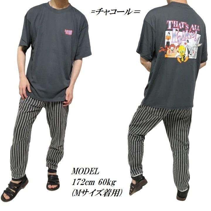 Tシャツ メンズ ルーニーテューンズ ルーニー・テューンズ レディース 服/グッズ オーバーサイズ バッグス・バニー/トゥイーティー/シルベスター｜shinkirohjacket｜07