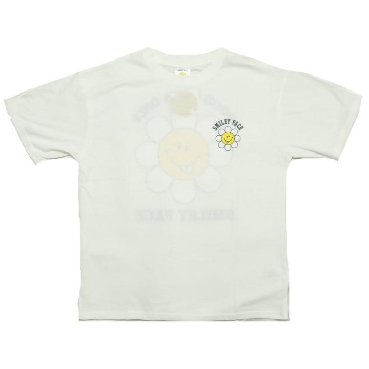 SMILEY FACE（スマイリーフェイス） Tシャツ メンズ フラワー