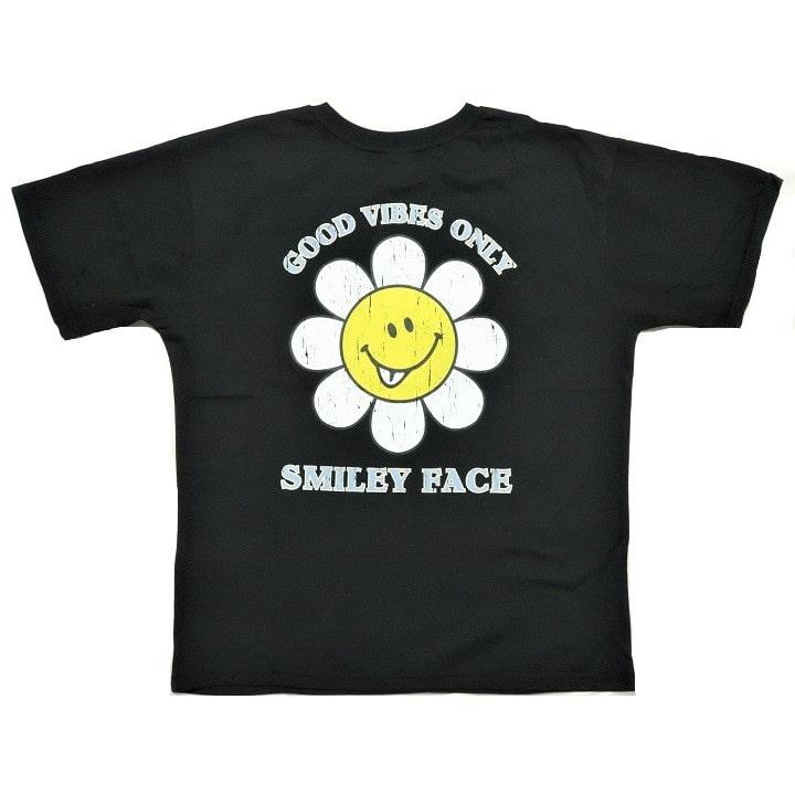 SMILEY FACE（スマイリーフェイス） Tシャツ メンズ フラワー