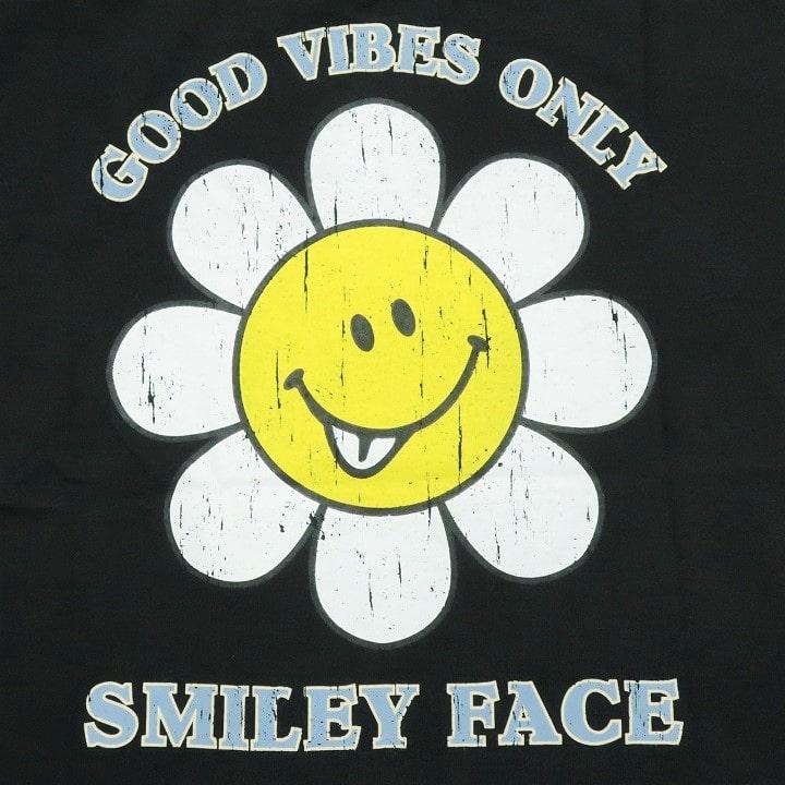 SMILEY FACE（スマイリーフェイス） Tシャツ メンズ フラワー