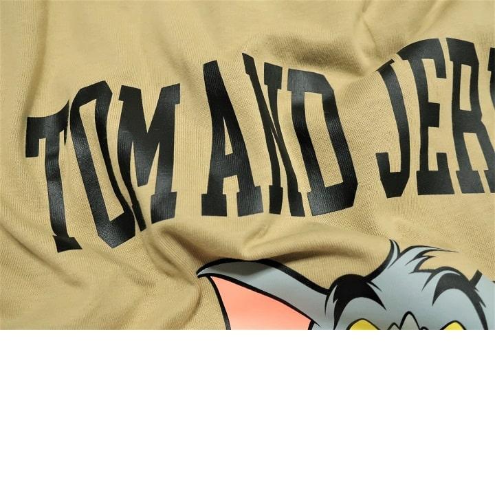 トムとジェリー Tシャツ 半袖 服 グッズ 薄手 ハンバーガー メンズ/レディース/ユニセックス TOM & JERRY キャラクター｜shinkirohjacket｜18