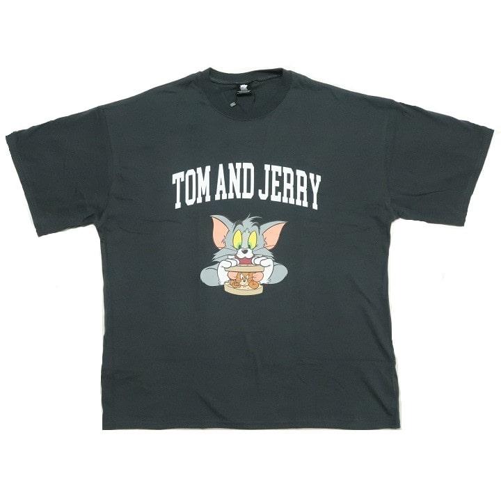 トムとジェリー Tシャツ 半袖 服 グッズ 薄手 ハンバーガー メンズ/レディース/ユニセックス TOM & JERRY キャラクター｜shinkirohjacket｜08