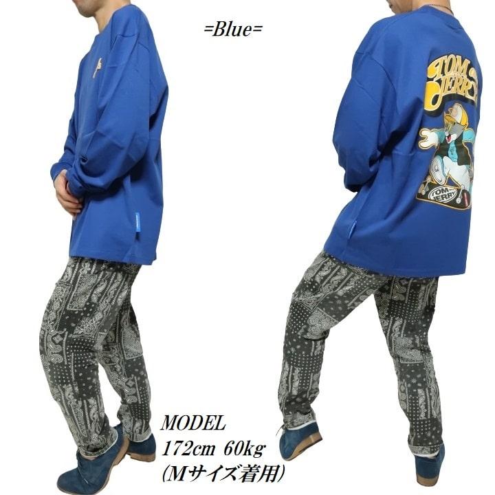 メンズセレクト トムとジェリー Tシャツ ロンT 長袖 服 グッズ  