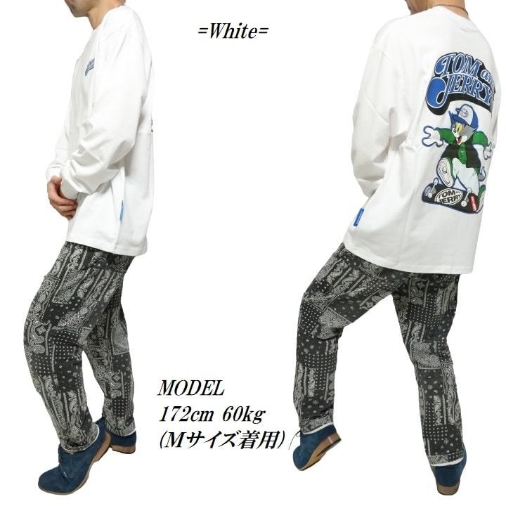 メンズセレクト トムとジェリー Tシャツ ロンT 長袖 服 グッズ