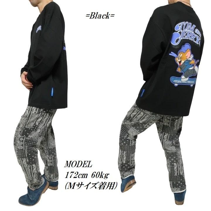 メンズセレクト トムとジェリー Tシャツ ロンT 長袖 服 グッズ  