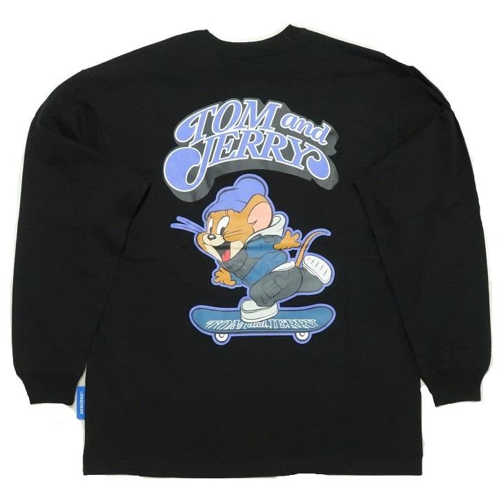メンズセレクト トムとジェリー Tシャツ ロンT 長袖 服 グッズ  