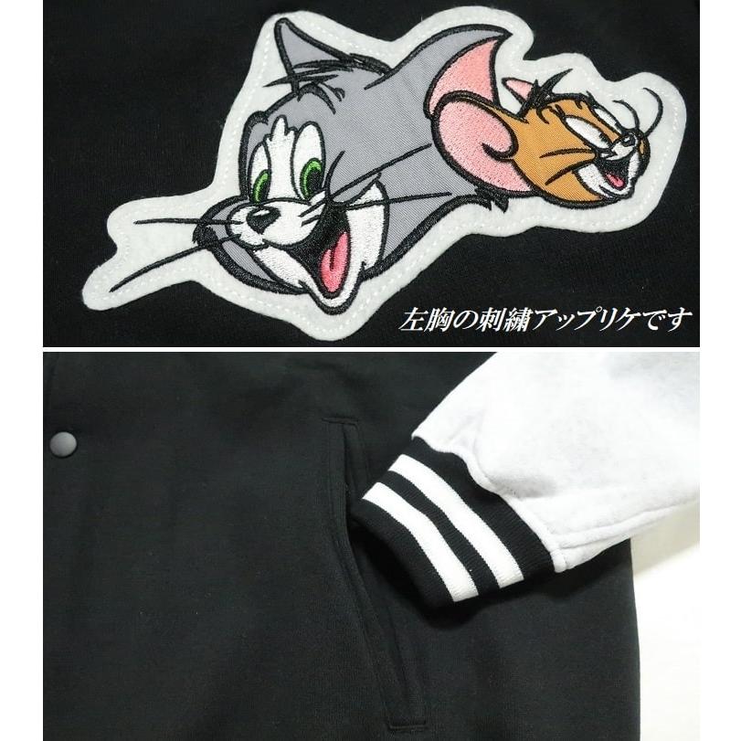 XLARGE×TomandJerry コラボ商品 スタジャン　黒　M XLARGE OFFICIAL SITE（エクストララージ オフィシャルサイト）