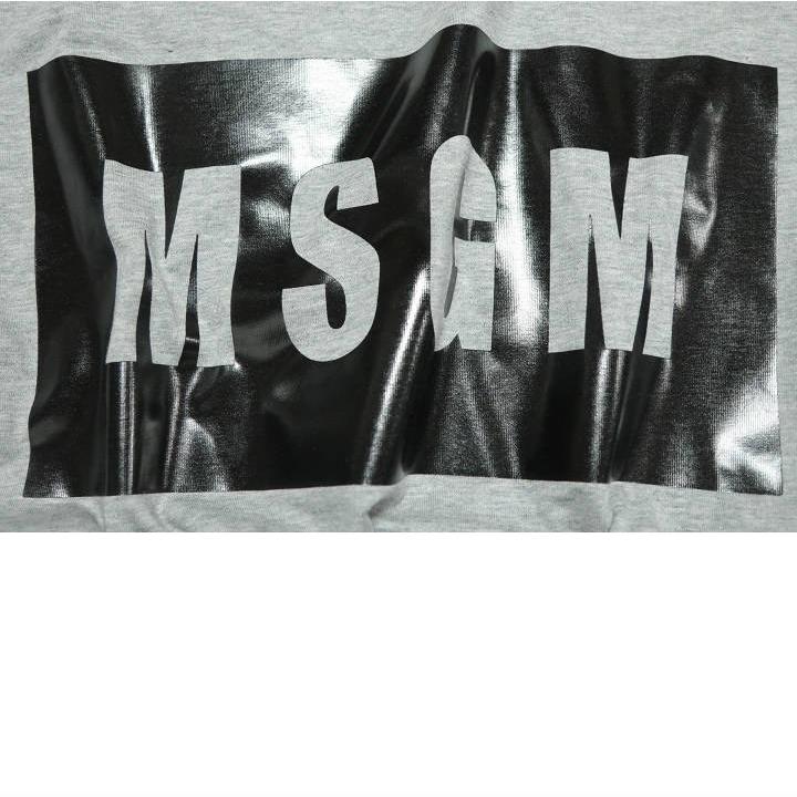 MSGM MSGM/エムエスジーエム Tシャツ メンズ 半袖 爽やか/素材 MSGM MSGM/エムエスジーエム Tシャツ メンズ 半袖 爽やか/素材