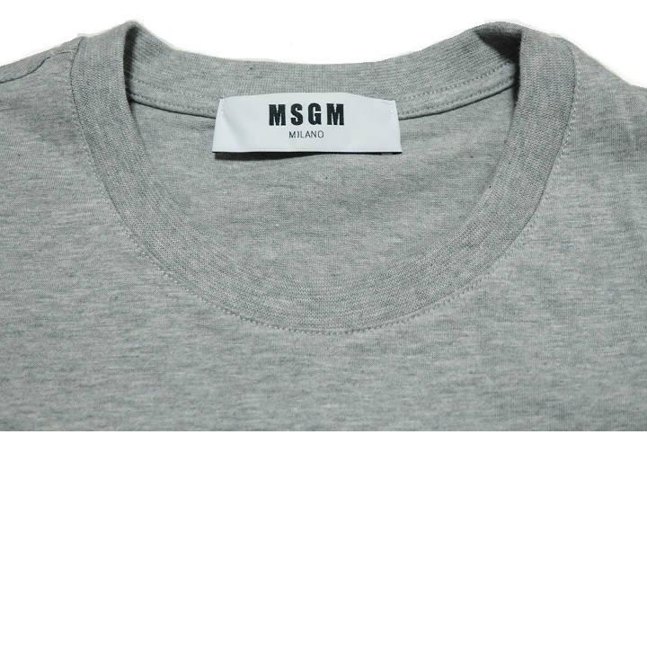 MSGM MSGM/エムエスジーエム Tシャツ メンズ 半袖 爽やか/素材 MSGM MSGM/エムエスジーエム Tシャツ メンズ 半袖 爽やか/素材