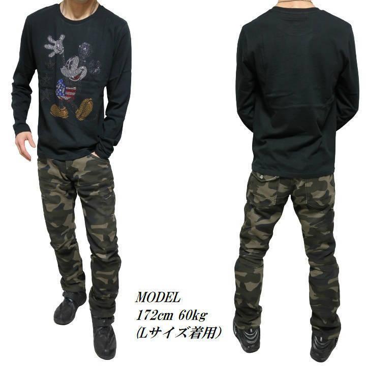 MICKEY MOUSE（ミッキーマウス） Tシャツ ロンT メンズ/レディース