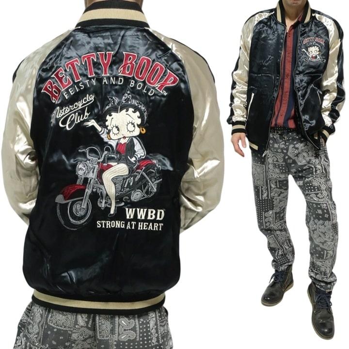 BETTY BOOP（ベティ ブープ） ベティーブープ リバーシブル/スカジャン