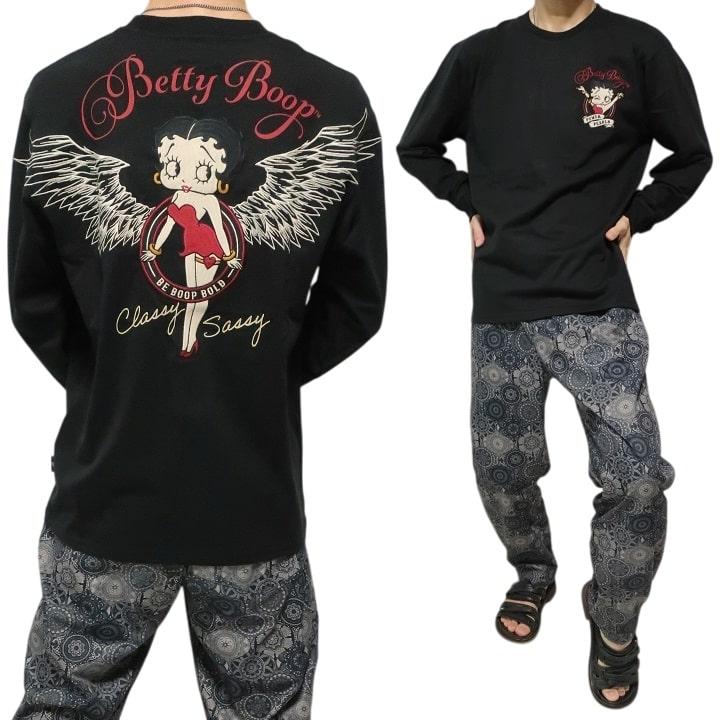 BETTY BOOP（ベティ ブープ） ベティーブープ コラボ Tシャツ/ロンT