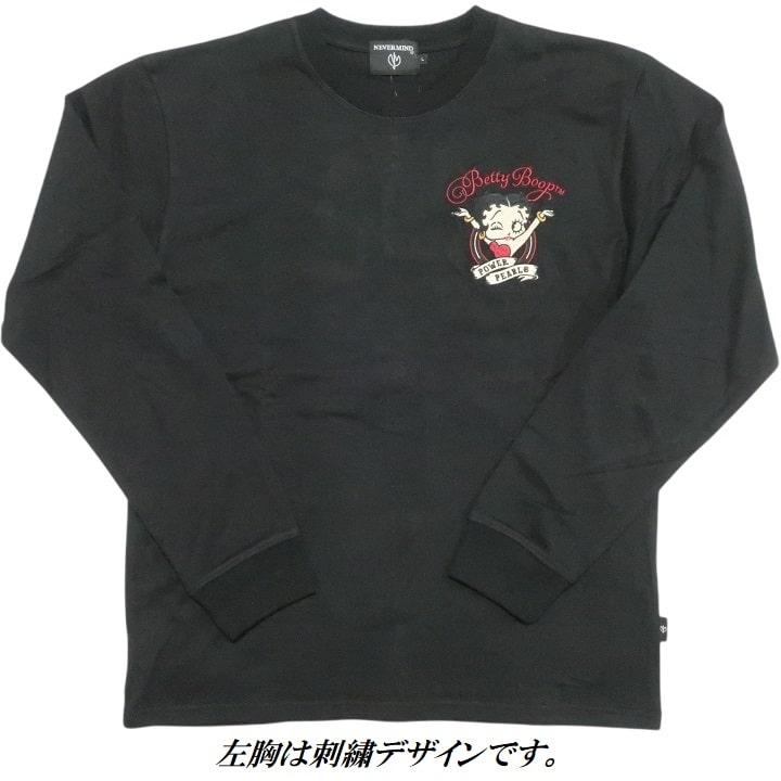 BETTY BOOP（ベティ ブープ） ベティーブープ コラボ Tシャツ/ロンT