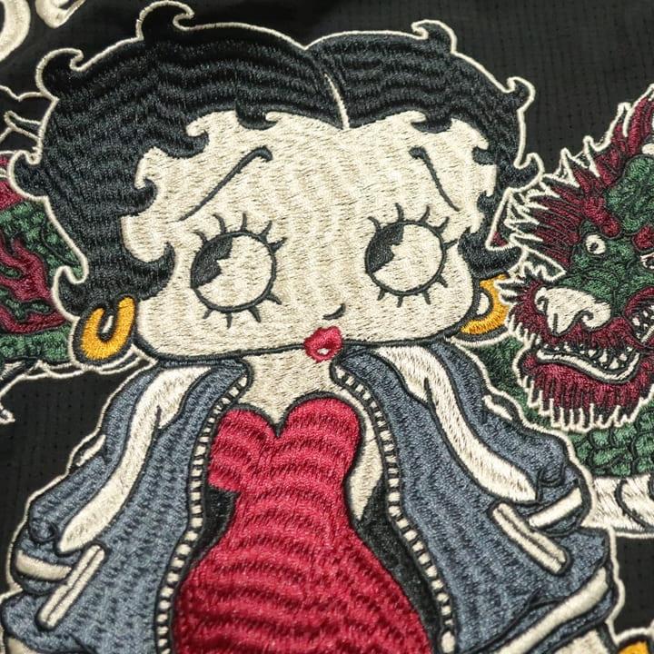 BETTY BOOP（ベティ ブープ） ベティーブープ メッシュジャケット 和柄