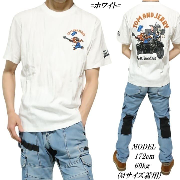 The BRAVEーMAN（ブレイブマン） Tシャツ 半袖 トムとジェリー バイク