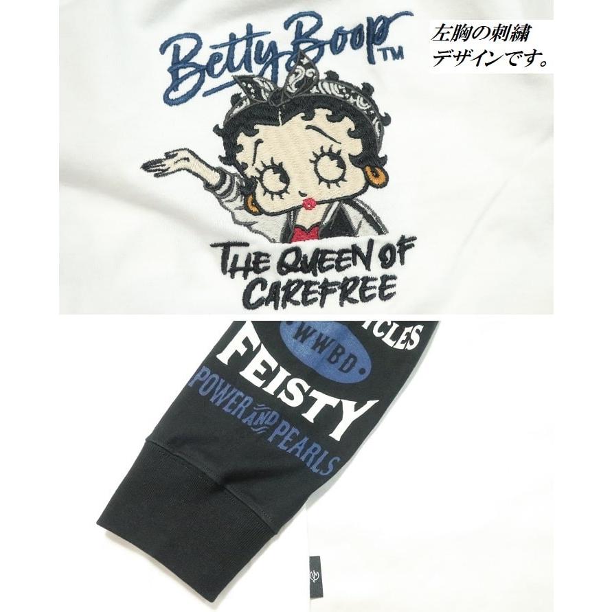 BETTY×ネバーマインド フェイクレイヤード長袖Tシャツ NEVER MIND BBN