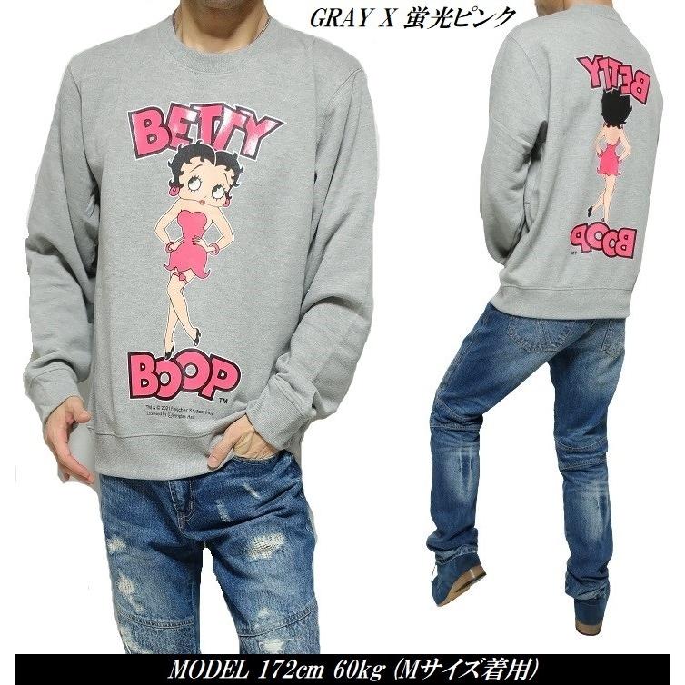 BETTY BOOP（ベティ ブープ） ベティーブープ ベティちゃん トレーナー