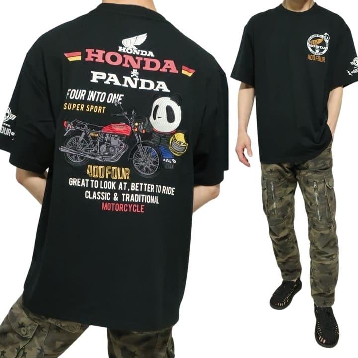 PANDIESTA（パンディエスタ） 半袖 Tシャツ パンダ ホンダ コラボ