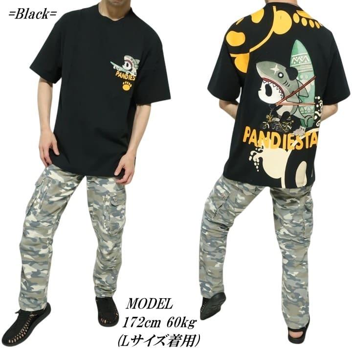 PANDIESTA（パンディエスタ） 半袖 Tシャツ パンダ サーフボード