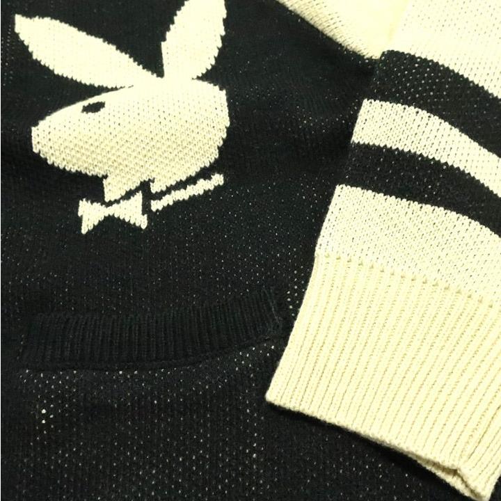 PLAYBOY（プレイボーイ） ニット/ジャケット ジップアップ メンズ