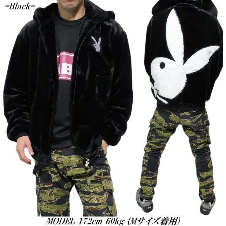 PLAYBOY PLAYBOY/プレイボーイ フェイク/ファージャケット