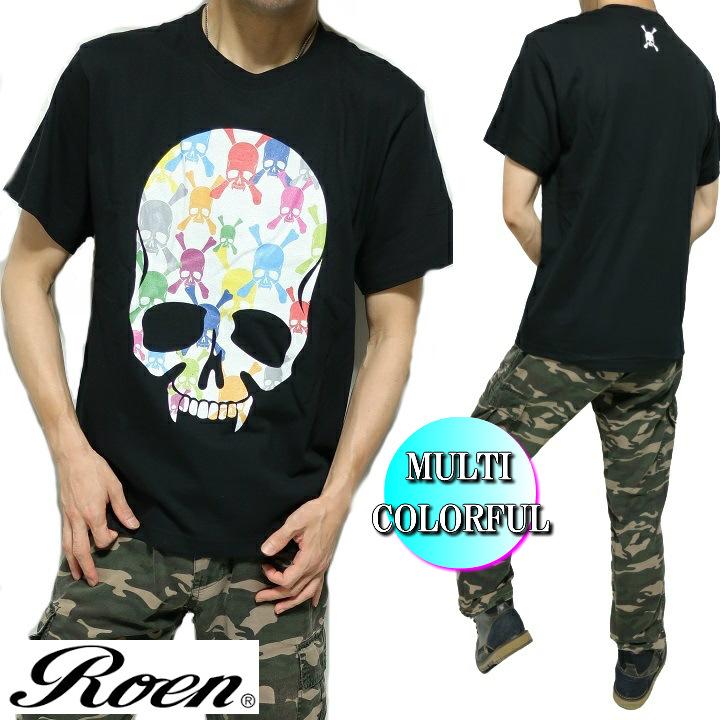 Roen ROEN ロエン メンズ Tシャツ 服 芸能人 半袖 サークル Roen ROEN ロエン メンズ Tシャツ 服 芸能人 半袖 サークル