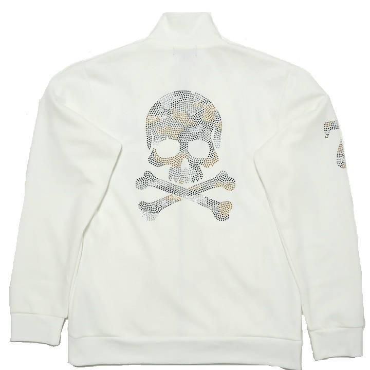 SKULL スカル/ドクロ トラックジャケット ジップ メンズ 迷彩 SKULL スカル/ドクロ トラックジャケット ジップ メンズ 迷彩