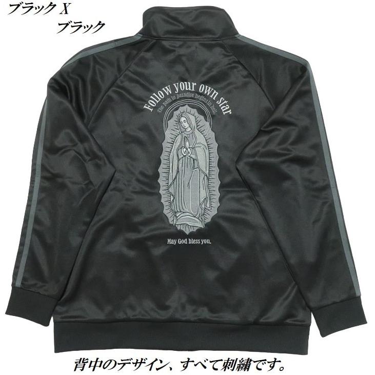 メンズセレクト トラックジャケット メンズ マリア/MARIA 刺繍 聖母