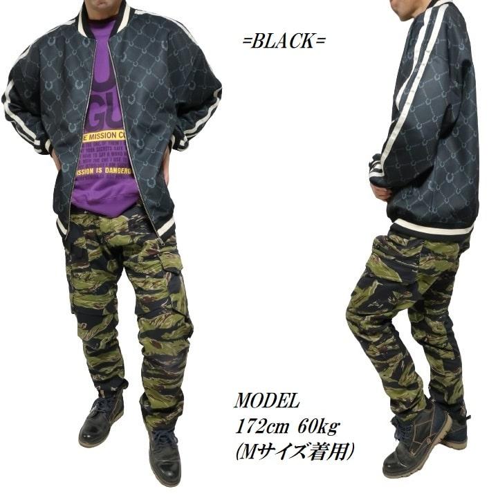 SOMEDIFF MA-1 ジャケット メンズ モノグラム オリジナルロゴ