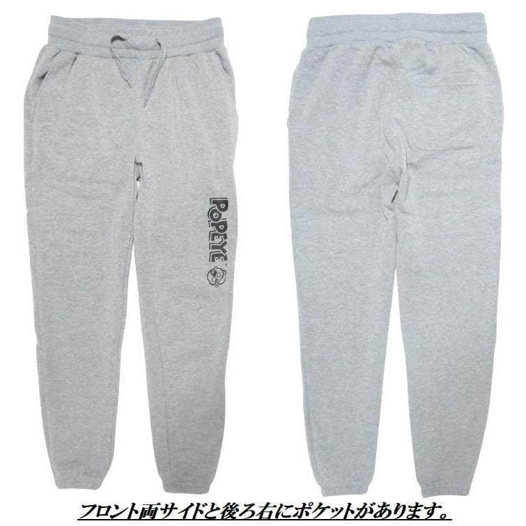 POPEYE 90's グレー スウェット上下 Mサイズ POPEYE（ポパイ） グッズ セットアップ パーカー 上下 起毛 服 メンズ