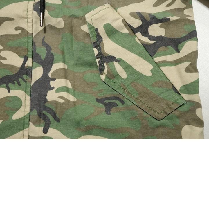 MILITARY（ミリタリー） モッズコート 迷彩 M-51 セットアップ 上下