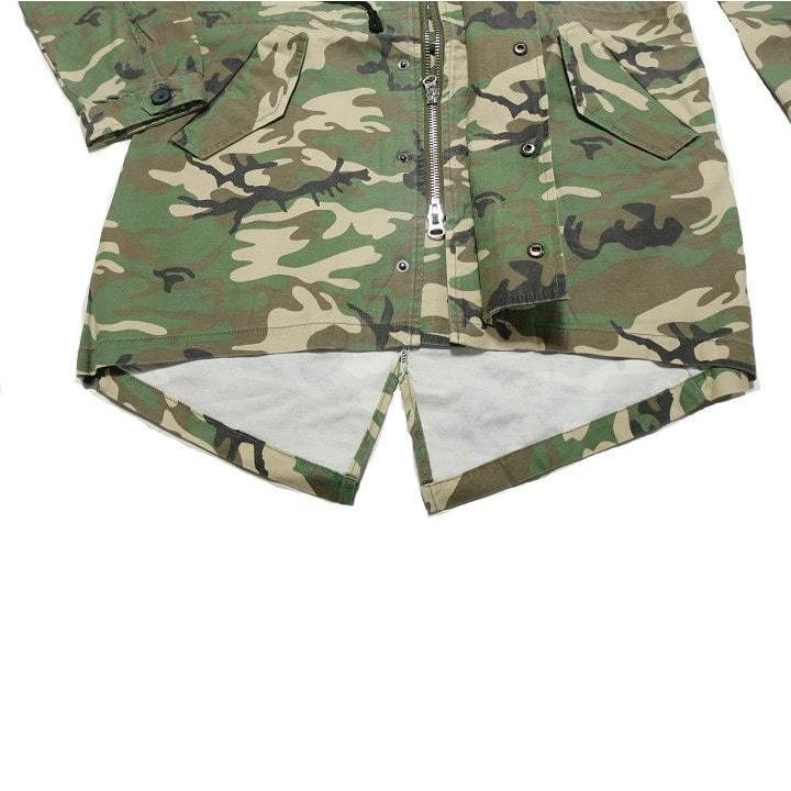 MILITARY（ミリタリー） モッズコート 迷彩 M-51 セットアップ 上下