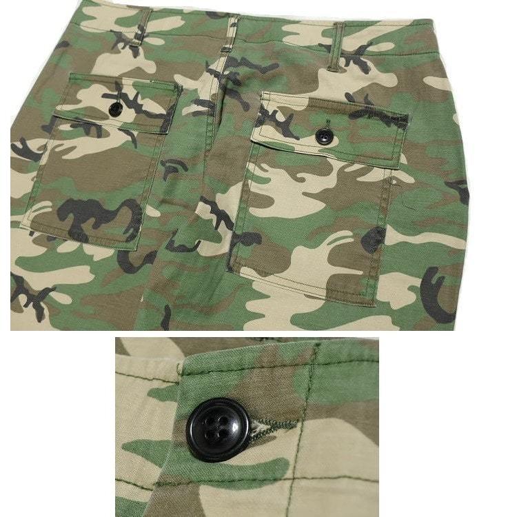 MILITARY（ミリタリー） モッズコート 迷彩 M-51 セットアップ 上下