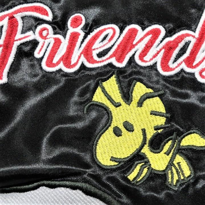 SNOOPY（スヌーピー） スカジャン ウッドストック 服 刺繍 和柄 富士山